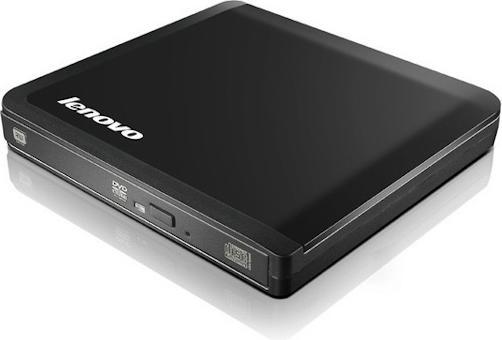 Actual product image Lenovo DVD Burner Slim USB Portable (DVD writer)