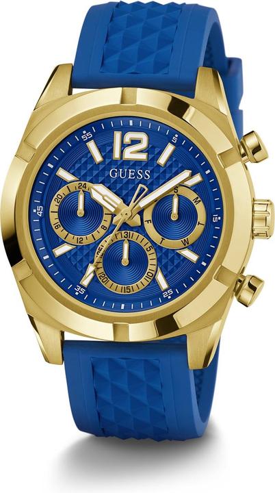 Guess Vermutungen Uhren GW0729G1 Sehen Sie Gold Blue an (Sportuhr)
