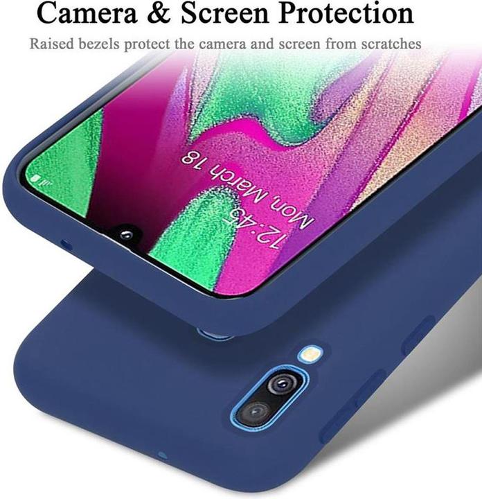 Productafbeelding Cadorabo TPU Liquid Silicone Case Cover (Samsung Galaxy A40)