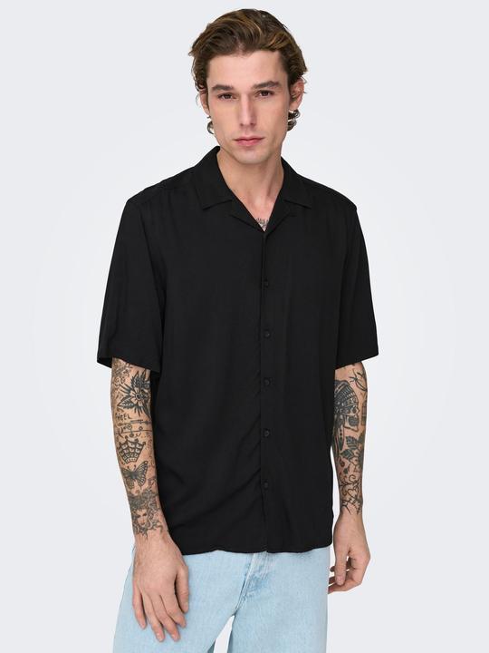 Immagine prodotto Only & Sons Camicia a maniche corte a tinta unita (XXL)