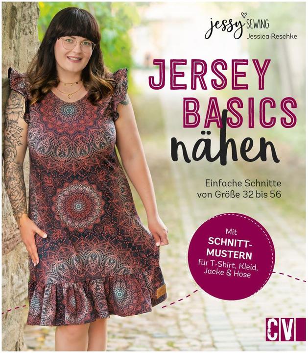 Actual product image Jersey-Basics nähen (German, Jessy Sewing, 2022)