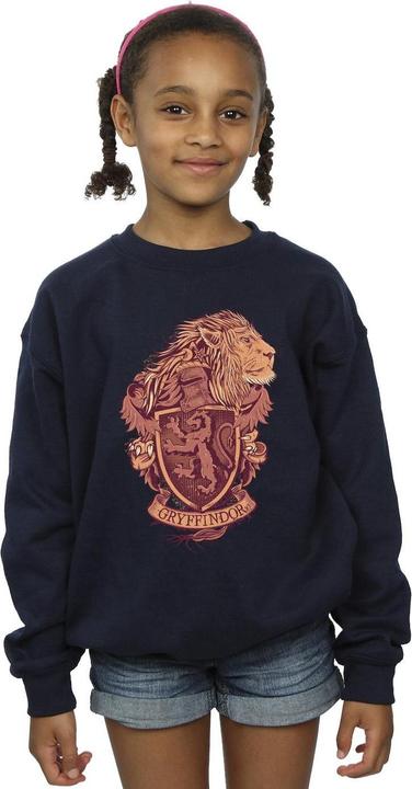 Produktbild Gryffindor Sketch Crest Sweatshirt Mädchen (140, 146)