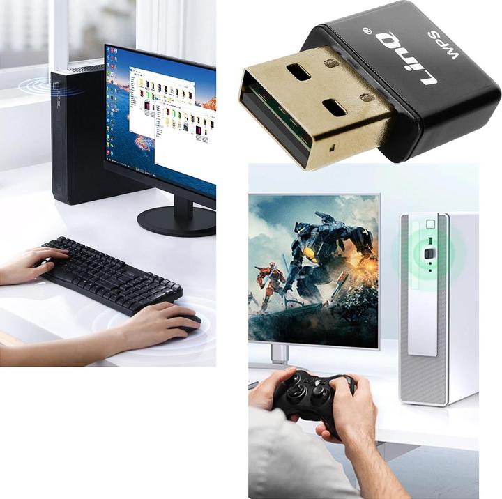 Produktbild LinQ WiFi USB-Stick 300Mbps