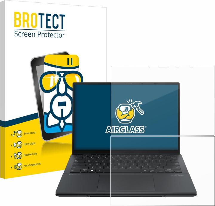 Image du produit BROTECT Film de vitre blindée AirGlass (8406")