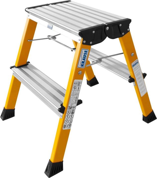 Actual product image Krause Aluminum double folding step kl (Folding step, 245 cm)