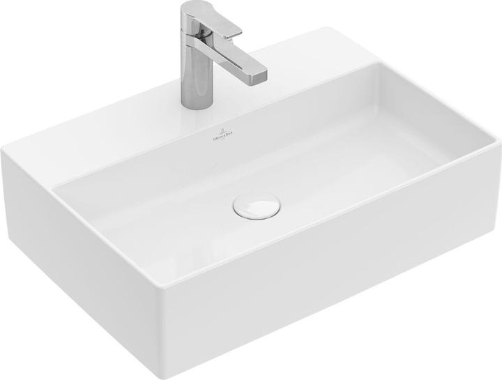 Villeroy & Boch V&B lavabo à poser MEMENTO 2.0 500x420mm avec cuvette de rétention we C+ (420 mm, 500 mm)