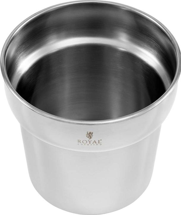 Produktbild Royal Catering Saucenspender Pumpspender Dosierspender Senfspender Ketchup Edelstahl 6,6 l