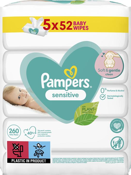 Image du produit Pampers Sensible (260 pièce(s))