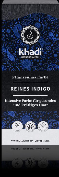 Image du produit Khadi Teinture végétale pour cheveux Indigo pur (Indigo)