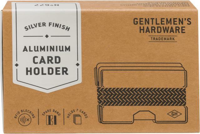 Immagine prodotto Gentlemen's Hardware Portacarte in metallo argentato