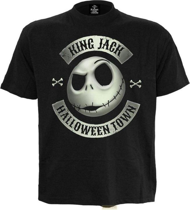 Heroes Inc Nightmare before Christmas T-Shirt Jack Crest Grösse S (S)