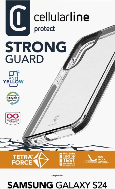 Image du produit Cellularline Couverture de ligne cellulaire pour Samsung Galaxy Tetra (Samsung Galaxy S24+)