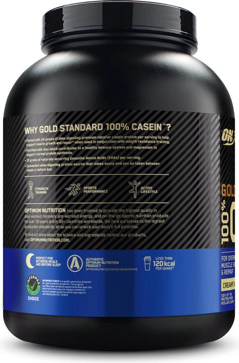 Immagine prodotto Optimum Nutrition Gold Standard 100% Caseina (Vaniglia, 1 pz., 2082 g)