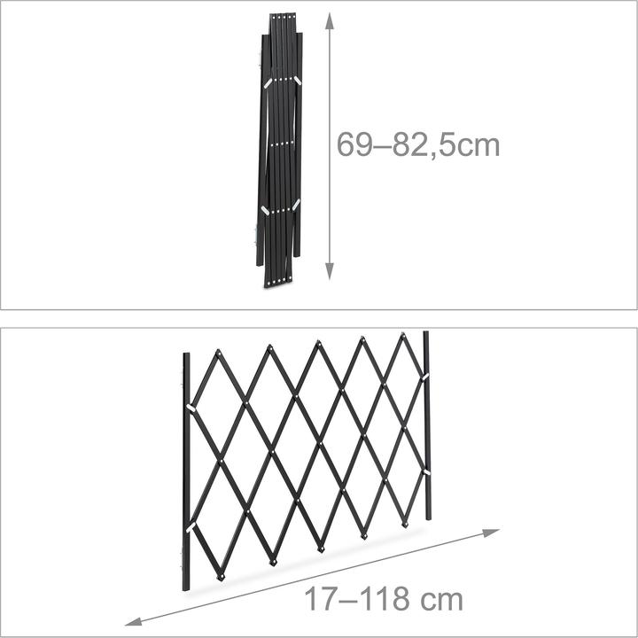 Produktbild Relaxdays Hundeabsperrgitter (17 cm)