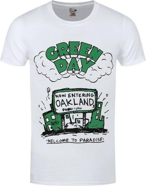 Green Day Erwachsene Willkommen im Paradies T-shirt (M)