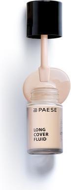 Paese PAESE Long Cover Fluid podkład kryjący o przedłużonej twałości 0,5 Kość Słoniowa 30ml (0.5 Kość Słoniowa)