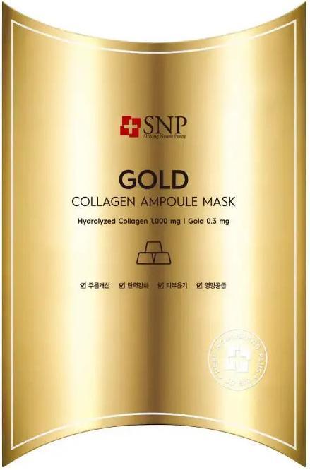 Immagine prodotto SNP Maschera in fiale al collagene d'oro