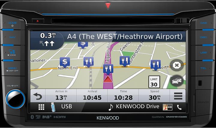 Produktbild Kenwood DNX-518VDABS (Apple Carplay)