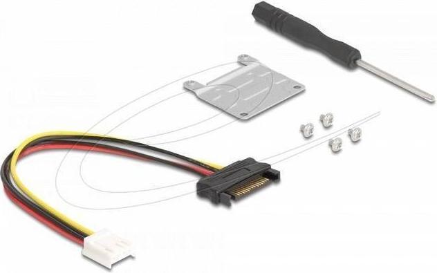 Actual product image Delock Adapter Mini PCIe Stecker zu PCIe 3.0 x16 Slot 90° ge