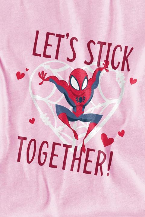 Produktbild Spiderman Stick Together TShirt Valentinstag (140)