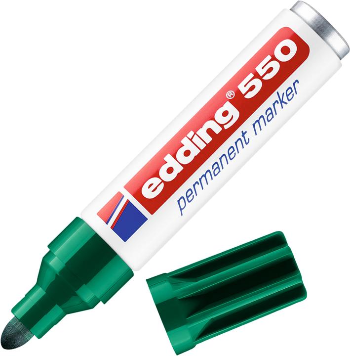 Produktbild Edding Permanent Marker 550 (Grün, 3 mm, 1 x)