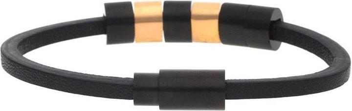 Immagine prodotto Police Bracciale (19 cm, Cuoio, Acciaio inossidabile)