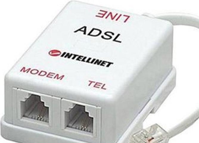 Produktbild Intellinet ADSL Modem Splitter Adapter (RJ-11, RJ11 (2x))