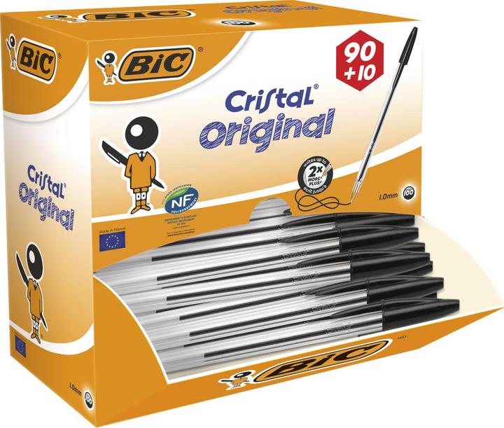 Bic Cristal Original (Black, 100 x)
