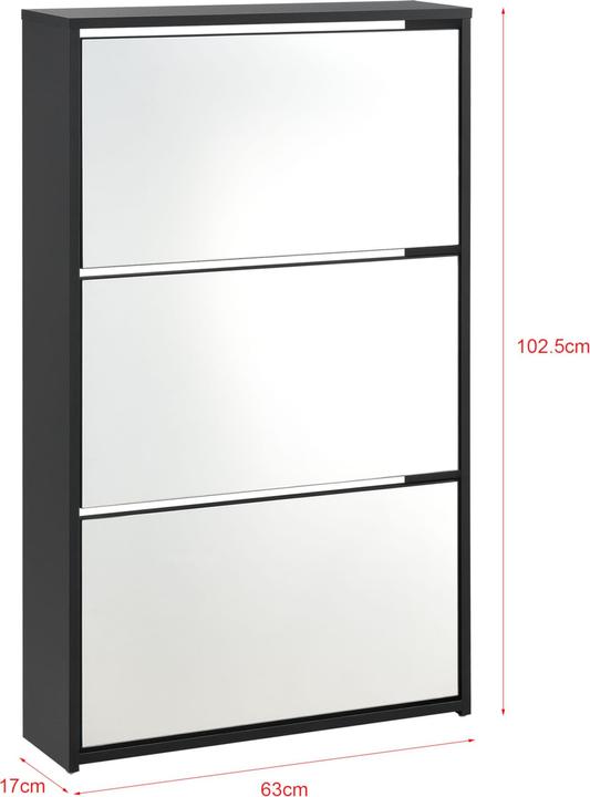 Produktbild En.Casa Vogar (102.5 x 63 x 17 cm)