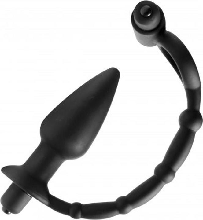 Produktbild Master Series Viaticus Vibrating Cock Ring Anal Plug