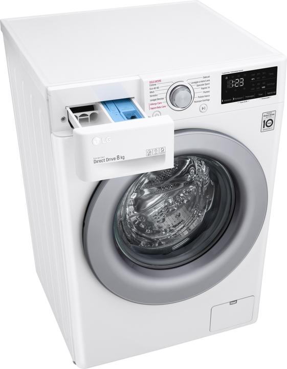 Actual product image LG F2WV3S7S4E Slim AI DDTM SteamTM 7kg Washing Machine Energy Class D (7 kg, Left)