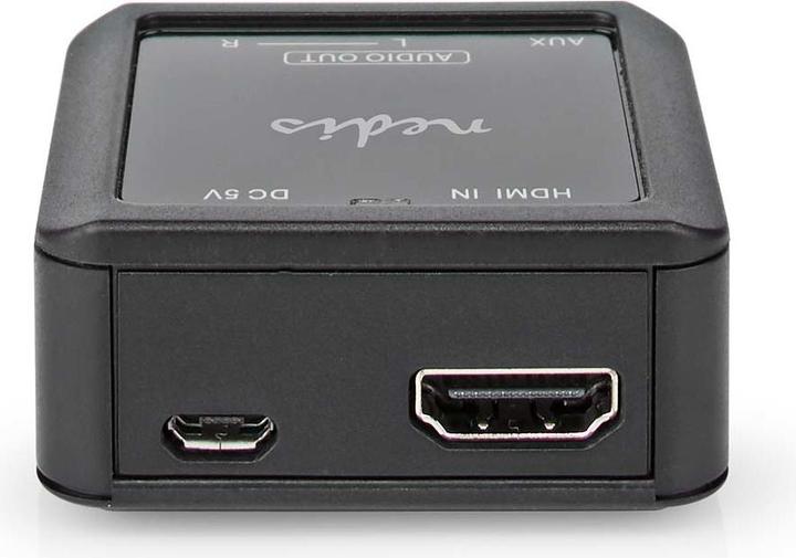 Image du produit Nedis Convertisseur audio numérique | 1 voie | Connecteurs - Entrée : HDMI™ Input | Connecteurs - Output :