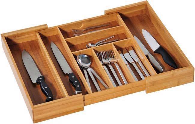 Actual product image TOP Variable cutlery tray