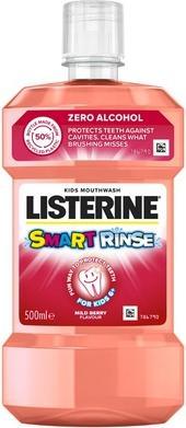 Immagine prodotto Listerine Smart Rinse Bacche Dolci 500ml Collutorio (500 ml, Collutorio)