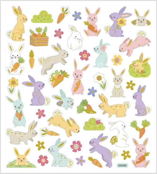Actual product image Creativ Company Sticker bunny (48 x, 15 x 16.5 cm)