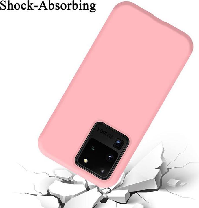 Actual product image Cadorabo TPU Liquid Silicone Case Cover (Samsung Galaxy S20 Ultra)