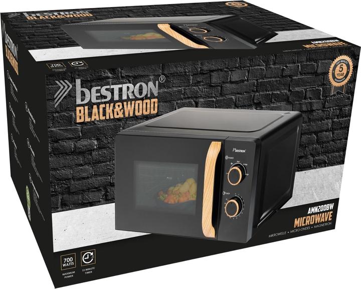 Produktbild Bestron Black & Wood Serie (20 l)