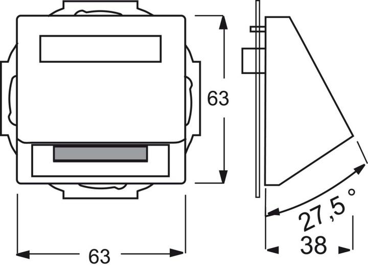 Actual product image Busch-Jaeger Central disk