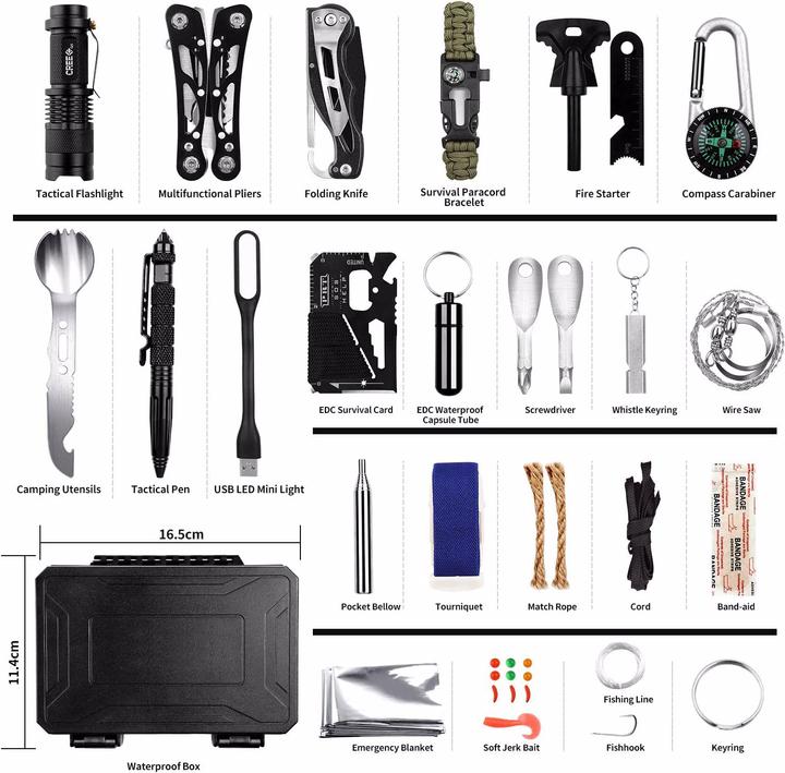 Produktbild Yevhev Outdoor Survival Kit