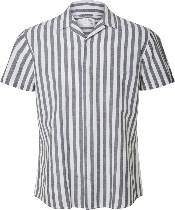 Actual product image Slhrelaxnew-Linen Shirt Ss Resort (XXL)