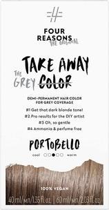 Actual product image Four Reasons Original Takeaway Color Portobello 7.0 Demi-Permanent Hair Color Ammonia-Free and Fragr (7.0)