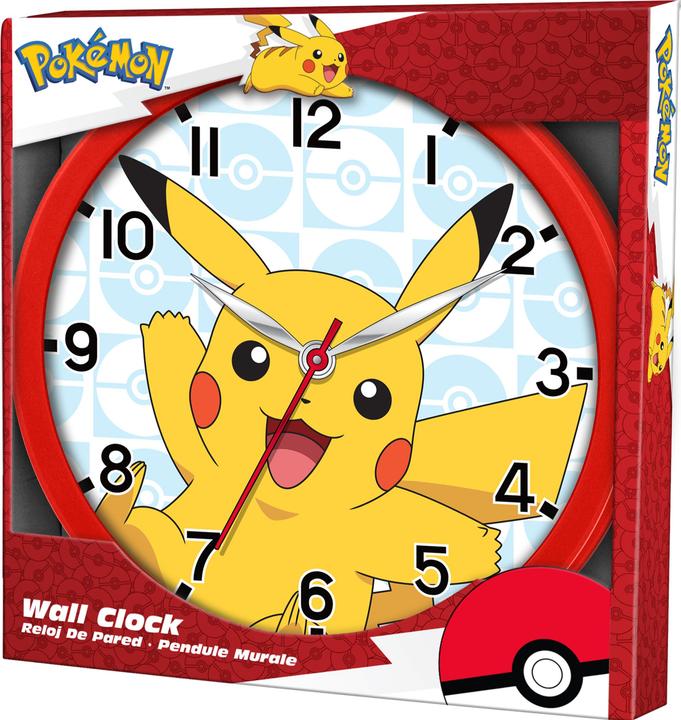 Actual product image Accutime Pokemon Wall Clock 25cm (25 cm)