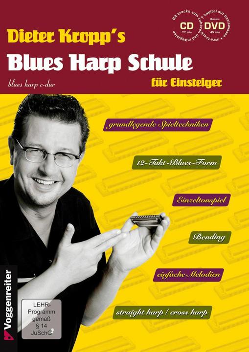 Actual product image Dieter Kropp's Blues Harp School (German, Dieter Kropp, 2009)