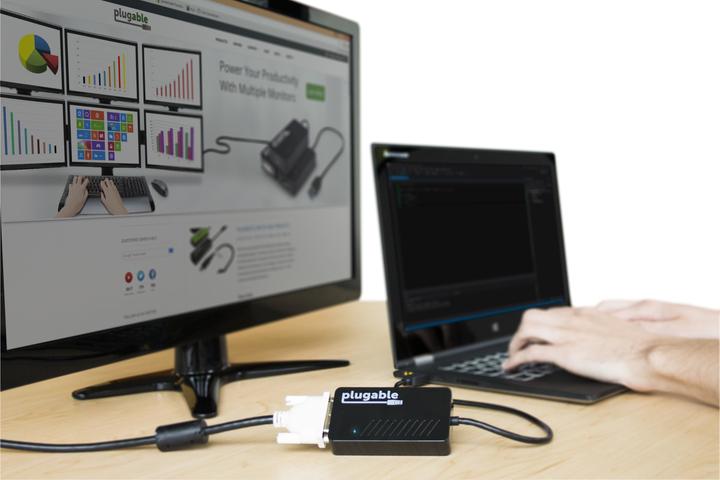 Produktbild Plugable USB 3.0 to DVI/VGA/HDMI