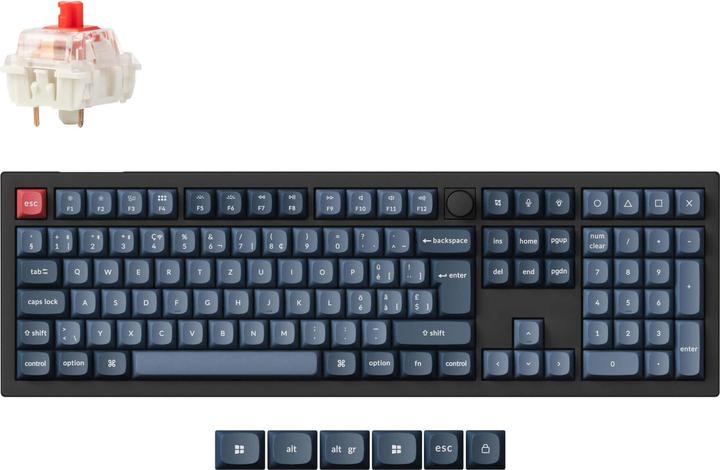Immagine prodotto Keychron V6 Max (CH, Senza fili, Cablato)