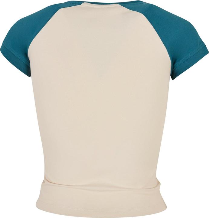 Produktbild Urban Classics Ladies Organic Stretch Short Retro Baseball Tee (4XL)