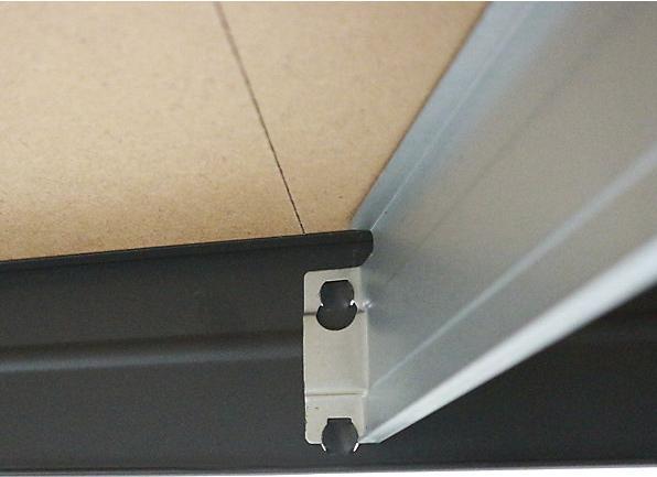Actual product image kaiserkraft Lagan corner shelving unit