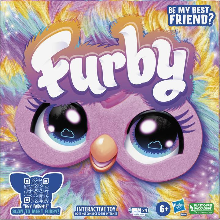 Image du produit Furby Jouet en peluche interactif (mélange de couleurs) (15 cm)