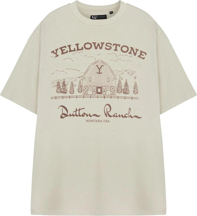 Immagine prodotto Yellowstone Maglietta Fienile Maniche Corte Uomo (M)