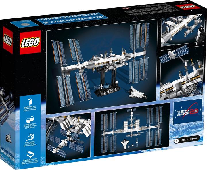 Actual product image LEGO International Space Station (21321, LEGO Ideas, LEGO Rare Sets)